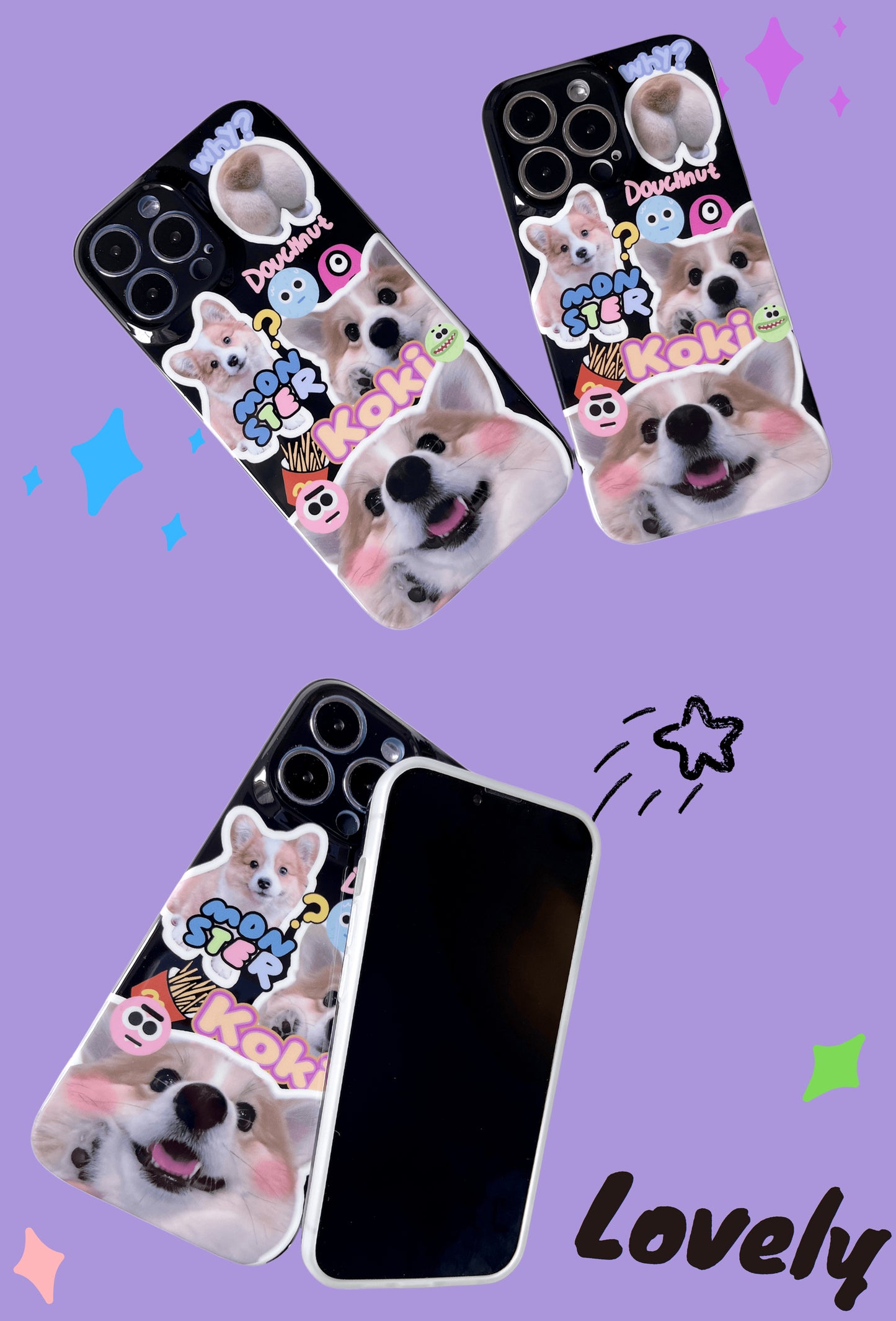 Cover iPhone Stampa IMD-Corgi
